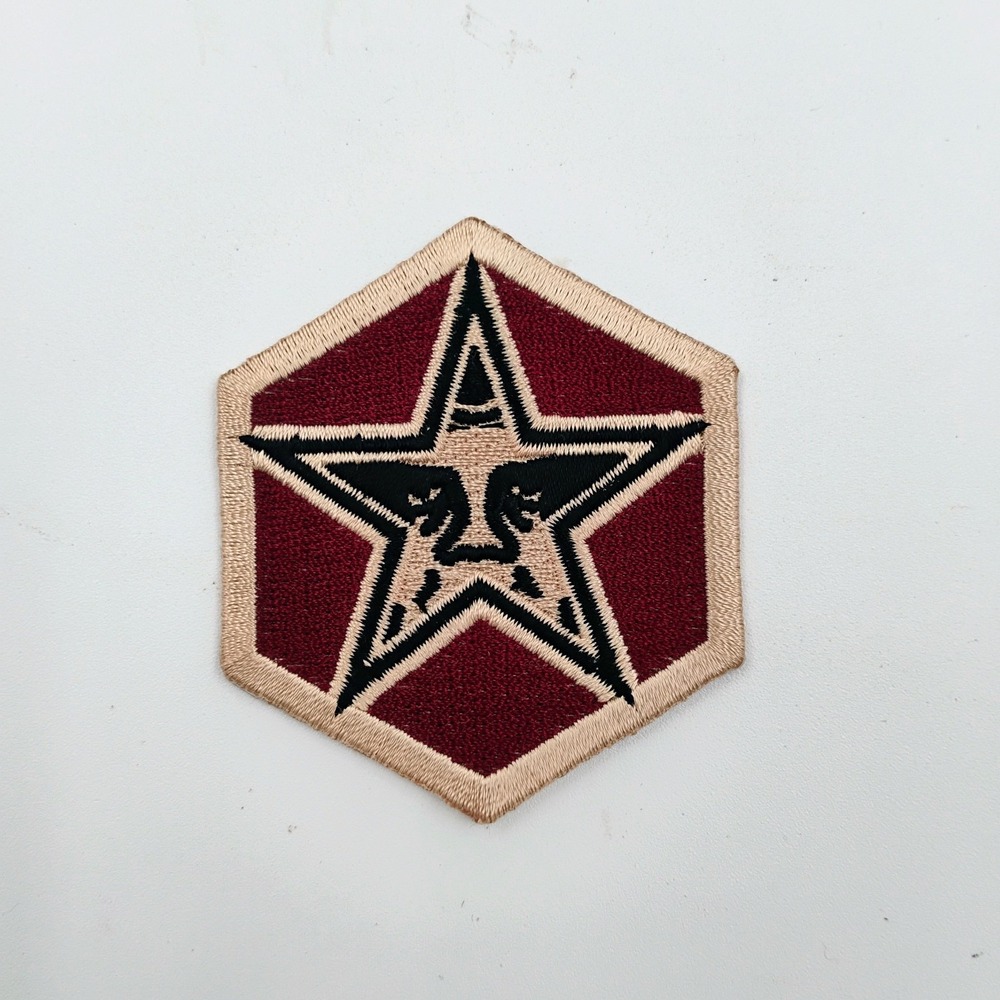 OBEY Shepard Fairey Andre The Giant Star Iron On Patch VTG 1990's Skateboarding